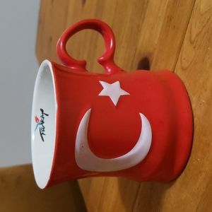Turkey 🇹🇷 Flag "Turkiye" Mug 12oz New!